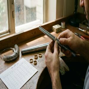 راه های اندازه گیری برای سایز انگشتر