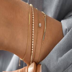 روش های اندازه گیری سایز دستبند طلا