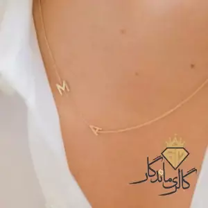 گردنبند طلا لاوا