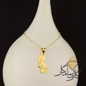 گردنبند طلا مادر