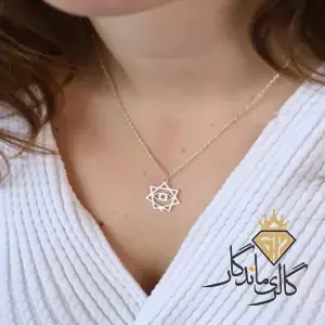 گردنبند طلا ستاره یهودا 