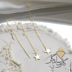 گوشواره طلا ستاره عاشق 