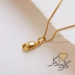 گردنبند طلا کفش تیک 