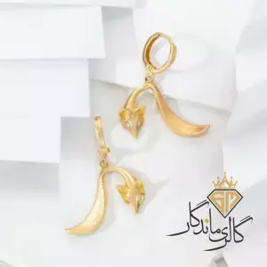 گوشواره طلا روباه گالری ماندگار 