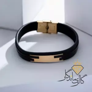 دستبند طلا چرمی ونتو 