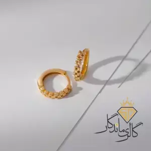 گوشواره طلا طرح رولکس 