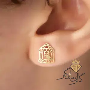 مدل گوشواره طلا مرغ آمین 