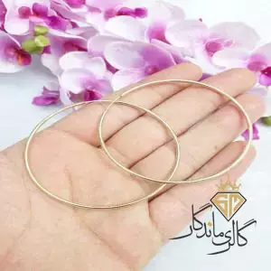 گوشواره حلقه ای بزرگ