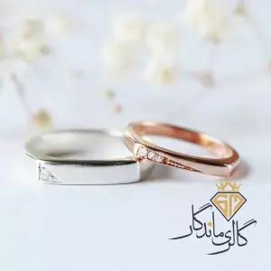 حلقه طلا شیک 