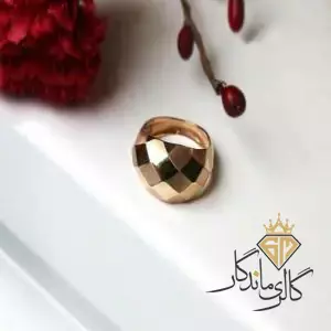 انگشتر طلا مکعبی