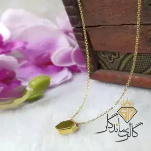 گردنبند طلا شش ضلعی