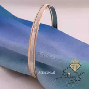 النگو طلا دخترانه سفید سایز چهار