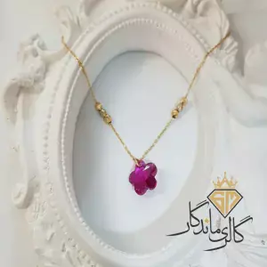 گردنبند طلا گلبرگی