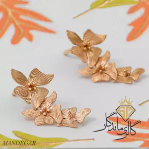 گوشواره طلا 18 عیار نگار