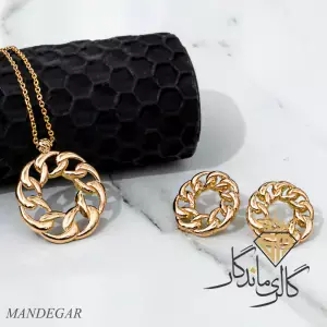 نیم ست طلا کارتیه 18 عیار