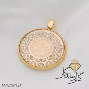 پلاک طلا جدید وان یکاد شیشه ای