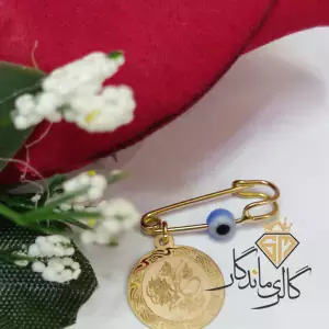 سنجاق طلا دایره وان یکاد