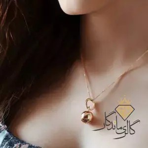 گردنبند طلا براق گوی