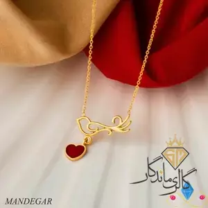 گردنبند طلا کبوتر عشق