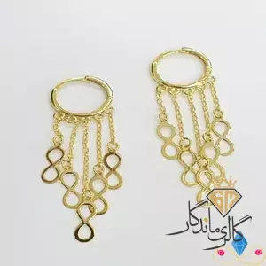 گوشواره طلا بی نهایت روکو 