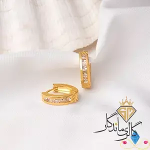 گوشواره طلا چفتی