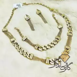 سرویس طلا کارتیه ساده زنجیری