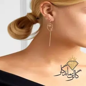 گوشواره طلا رخ