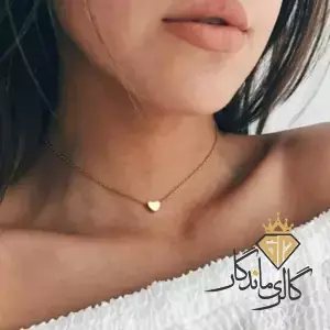 گردنبند طلا مینیمال قلب 