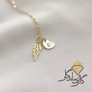 گردنبند طلا تک بال ساتیا 