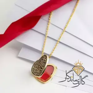 گردنبند طلا قاب عکس طلا 