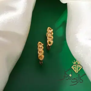 گوشواره طلا چفتی کارتیه 